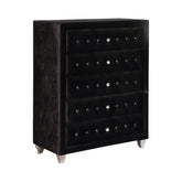 Coaster Deanna 5-drawer Rectangular Chest Black Model 206105